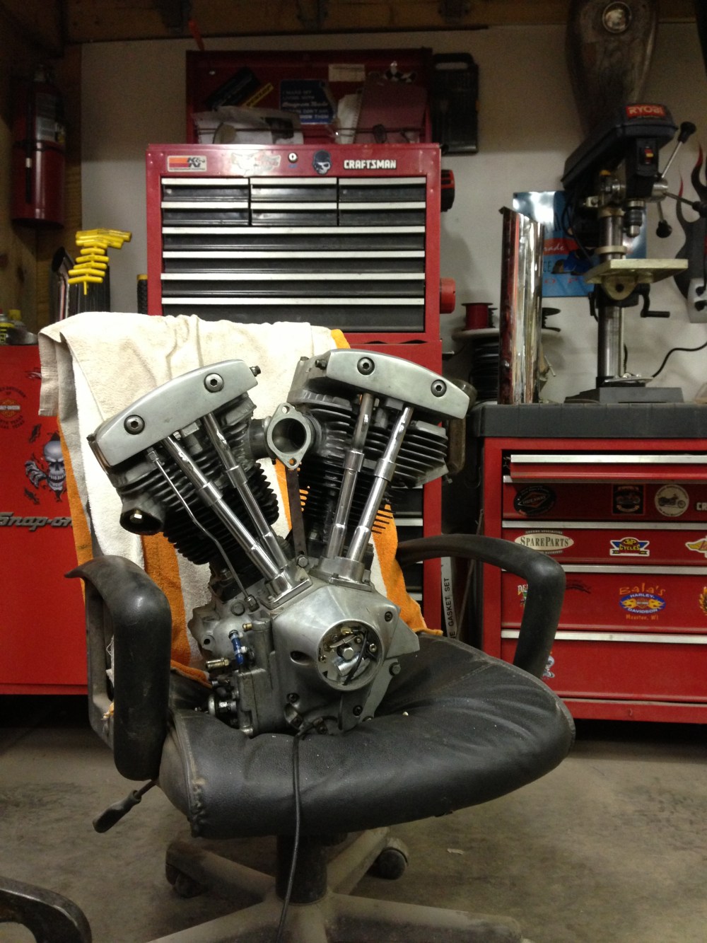 Long, meaningful conversations in the shop.