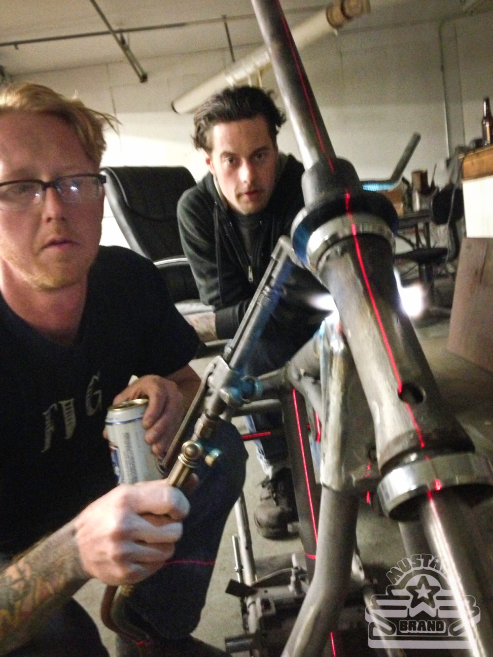 harley wishbone frame de-rake derake