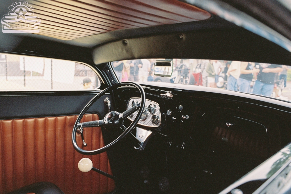 Chopped Deuce Coupe Interior