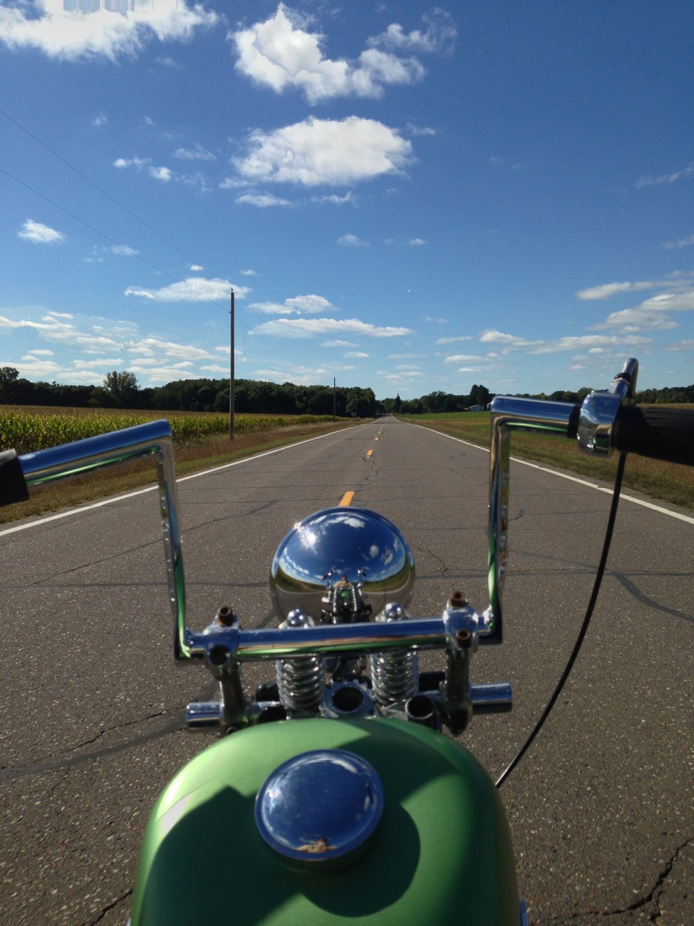 Harley Davidson Chopper Open Road