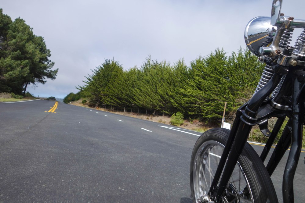 Hwy 1 getting close to Mendocino