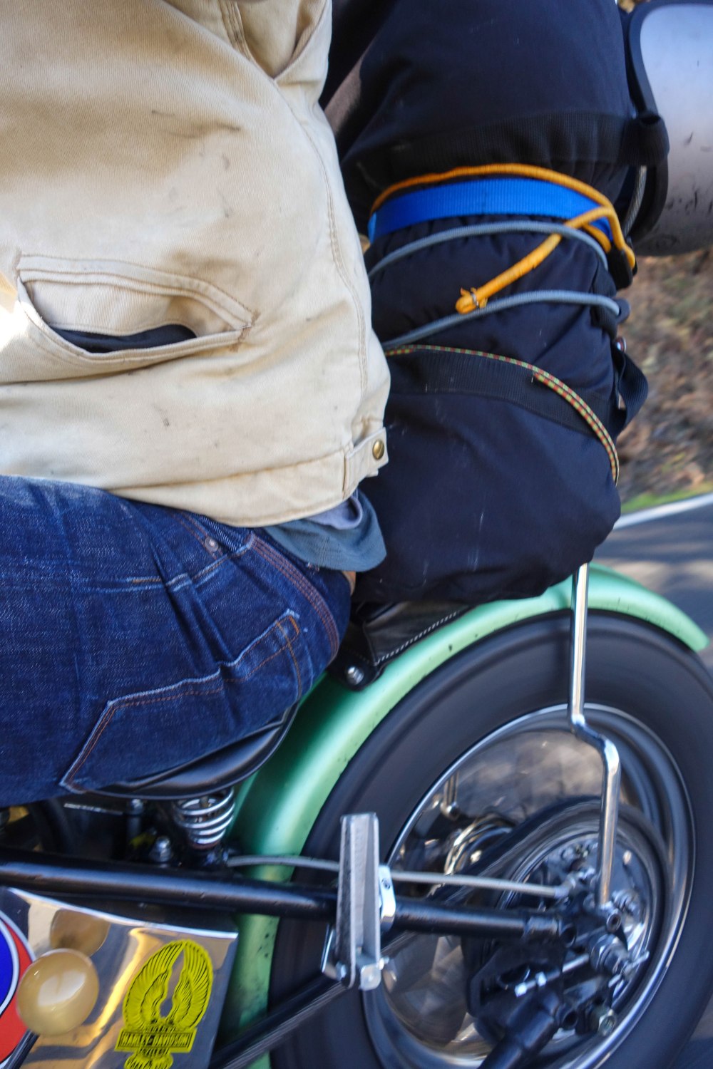 Wishbone Chopper Jockey Shift