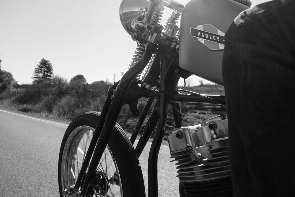 Springer Wishbone Chopper